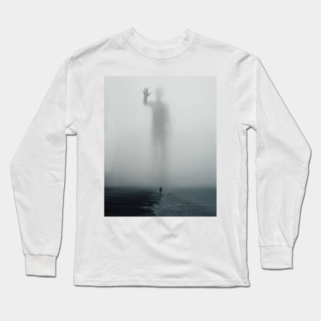 Coming Through the Smoke Long Sleeve T-Shirt by DreamCollage